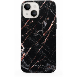 Burga Tough Back Cover Hülle für Apple iPhone 14 - Rose Gold Marble