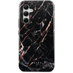 Burga Tough Back Cover Hülle für Samsung Galaxy A54 - Rose Gold Marble