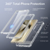 ESR Armor Tough Kickstand 360 Vollschutzhülle mit Displayschutzfolie und MagSafe für Samsung Galaxy S24 Ultra - Transparent 4