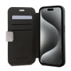 Guess 4G Big Metal Logo Book Wallet Klapphülle für Apple iPhone 15 Pro - Rosa 1