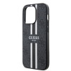 Guess 4G Printed Stripes Hard Case Back Cover Hülle mit MagSafe für Apple iPhone 15 Pro - Schwarz 3