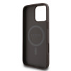 Guess 4G Printed Stripes Hard Case Back Cover Hülle mit MagSafe für Apple iPhone 16 Pro - Braun 5