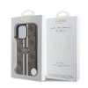 Guess 4G Printed Stripes Hard Case Back Cover Hülle mit MagSafe für Apple iPhone 16 Pro - Braun 6