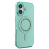 Guess IML Rhinestones Back Cover Hülle mit MagSafe für Apple iPhone 16 Plus - Grün 4