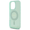 Guess IML Rhinestones Back Cover Hülle mit MagSafe für Apple iPhone 16 Pro Max - Grün 4