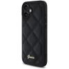 Guess Quilted Puffed Metal Logo Back Cover Hülle für Apple iPhone 16 Plus - Schwarz 4