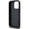 Guess Quilted Puffed Metal Logo Back Cover Hülle für Apple iPhone 16 Pro Max - Schwarz 3