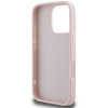 Guess Quilted Puffed Metal Logo Back Cover Hülle für Apple iPhone 16 Pro Max - Rosa 5