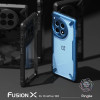Ringke Fusion X Back Cover Hülle für OnePlus 12R - Blau 3