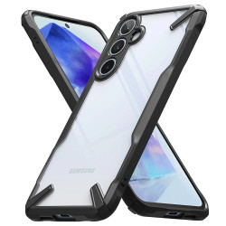 Ringke Fusion X Back Cover Hülle für Samsung Galaxy A55 - Schwarz