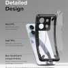 Ringke Fusion X Back Cover Hülle für Xiaomi Redmi Note 13 Pro 5G / Xiaomi Poco X6 - Schwarz 4