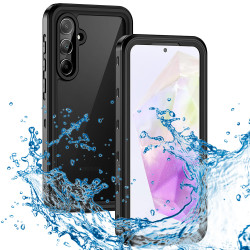 Shellbox Wasserdichte IP68 Hülle für Samsung Galaxy A35 - Schwarz