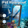 Shellbox Wasserdichte IP68 Hülle für Samsung Galaxy S25 Ultra - Schwarz 1