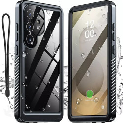 Shellbox Wasserdichte IP68 Hülle für Samsung Galaxy S25 Ultra - Schwarz