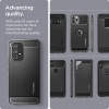 Spigen Rugged Armor Back Cover Hülle für Samsung Galaxy A53 - Schwarz 4