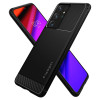 Spigen Rugged Armor Back Cover Hülle für Samsung Galaxy S21 Ultra - Schwarz 4