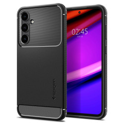 Spigen Rugged Armor Back Cover Hülle für Samsung Galaxy S23 FE - Schwarz