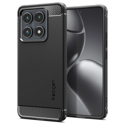 Spigen Rugged Armor Back Cover Hülle für Xiaomi 14T Pro - Schwarz