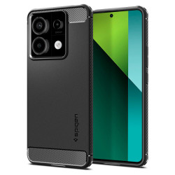 Spigen Rugged Armor Back Cover Hülle für Xiaomi Redmi Note 13 Pro 5G / Xiaomi Poco X6 - Schwarz