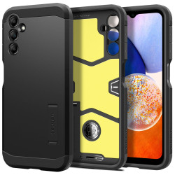 Spigen Tough Armor Back Cover Hülle für Samsung Galaxy A14 5G - Schwarz