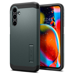 Spigen Tough Armor Back Cover Hülle für Samsung Galaxy S23 FE - Dunkelgrün