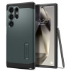 Spigen Tough Armor Back Cover Hülle für Samsung Galaxy S24 Ultra - Dunkelgrün 0