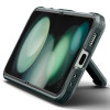 Spigen Tough Armor Pro Back Cover Hülle für Samsung Galaxy Z Flip 5 - Dunkelgrün 4