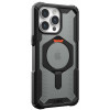 UAG Plasma XTE Kickstand Back Cover Hülle mit MagSafe für Apple iPhone 15 Pro Max - Orange/Schwarz 2
