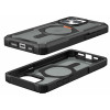 UAG Plasma XTE Kickstand Back Cover Hülle mit MagSafe für Apple iPhone 15 Pro - Orange/Schwarz 4