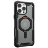 UAG Plasma XTE Kickstand Back Cover Hülle mit MagSafe für Apple iPhone 16 Pro - Orange/Schwarz 2