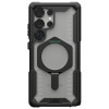 UAG Plasma XTE Kickstand Back Cover Hülle mit MagSafe für Samsung Galaxy S25 Ultra - Transparent/Schwarz 2