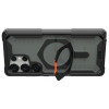 UAG Plasma XTE Kickstand Back Cover Hülle mit MagSafe für Samsung Galaxy S25 Ultra - Orange/Schwarz 1