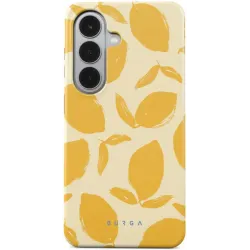 Burga Tough Back Cover Hülle mit MagSafe für Samsung Galaxy S26 Plus - Lemon Tart