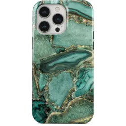 Burga Tough Back Cover Hülle für Apple iPhone 15 Pro - Ubud Jungle