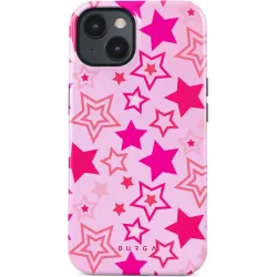 Burga Tough Back Cover Hülle für Apple iPhone 14 - Plastic Sky Limited Barbie Edition