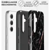 Burga Tough Back Cover Hülle für Samsung Galaxy A55 - Rose Gold Marble 2