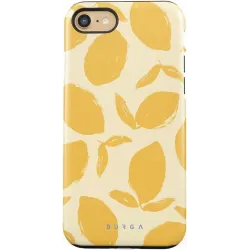 Burga Tough Back Cover Hülle für Apple iPhone SE 2022/2020 / iPhone 7/8 - Lemon Tart