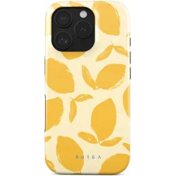 Burga Tough Back Cover Hülle für Apple iPhone 16 Pro Max - Lemon Tart