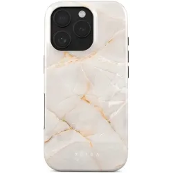 Burga Tough Back Cover Hülle für Apple iPhone 16 Pro Max - Vanilla Sand