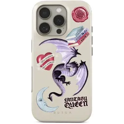 Burga Tough Back Cover Hülle mit MagSafe für Apple iPhone 16 Pro - Plot Twister