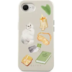 Burga Tough Back Cover Hülle mit MagSafe für Apple iPhone 16e - Soft Era