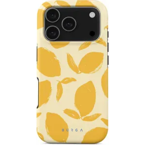 Burga Tough Back Cover Hülle mit MagSafe für Apple iPhone 17 Pro - Lemon Tart
