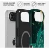 Burga Tough Back Cover Hülle mit MagSafe für Apple iPhone Air - Emerald Pool 1