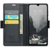 CASEME Litchi Texture Book Wallet Klapphülle für Xiaomi Redmi 14C / Xiaomi Poco C75 - Schwarz 6