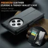 CASEME Litchi Texture Book Wallet Klapphülle für Xiaomi Redmi 14C / Xiaomi Poco C75 - Schwarz 8