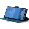 CASEME Litchi Texture Book Wallet Klapphülle für Samsung Galaxy S25 Plus - Blau 6