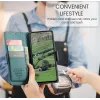 CASEME Litchi Texture Book Wallet Klapphülle für Oppo Reno13 F 4G/5G / Reno13 FS 5G - Grün 6