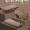 CASEME Litchi Texture Book Wallet Klapphülle für Oppo Reno13 Pro - Braun 8