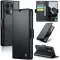 CASEME Litchi Texture Book Wallet Klapphülle für Oppo Reno13 Pro - Schwarz