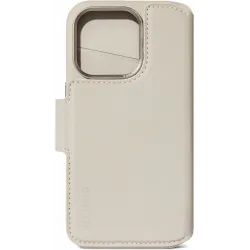 Decoded Echtleder 2-in-1 Book Wallet Klapphülle für Apple iPhone 15 Pro - Clay